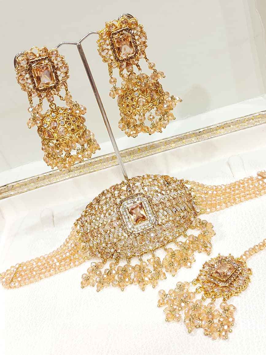 Majestic Pearl Charm Jewelry Set for Women