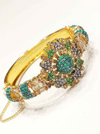 Majestic Royal Bloom Bangle for Women