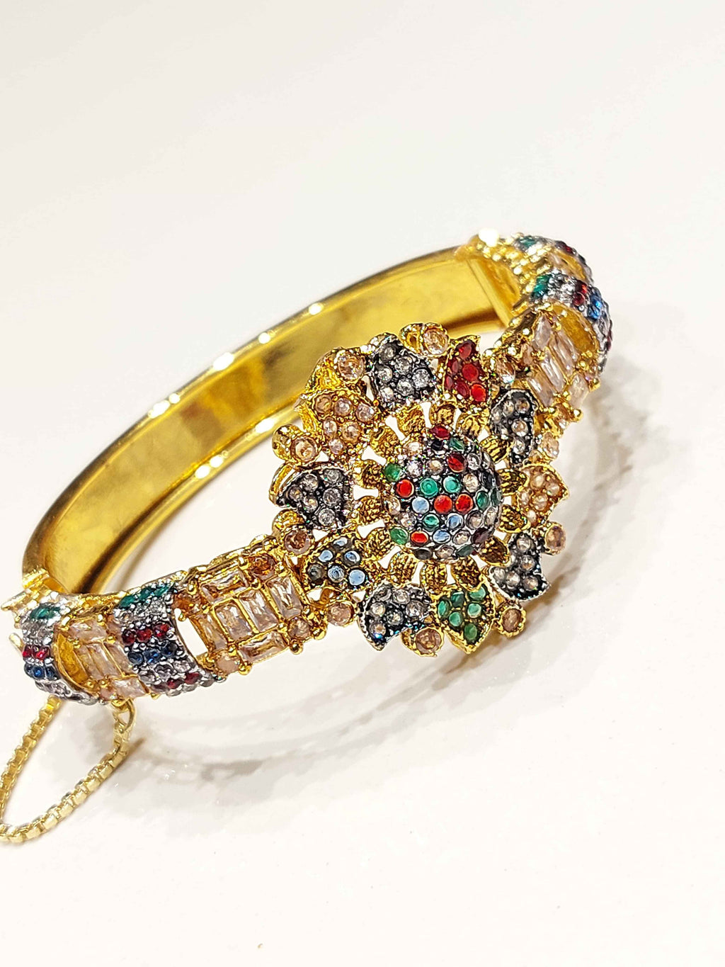 Majestic Royal Bloom Bangle for Women