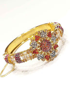 Majestic Royal Bloom Bangle for Women