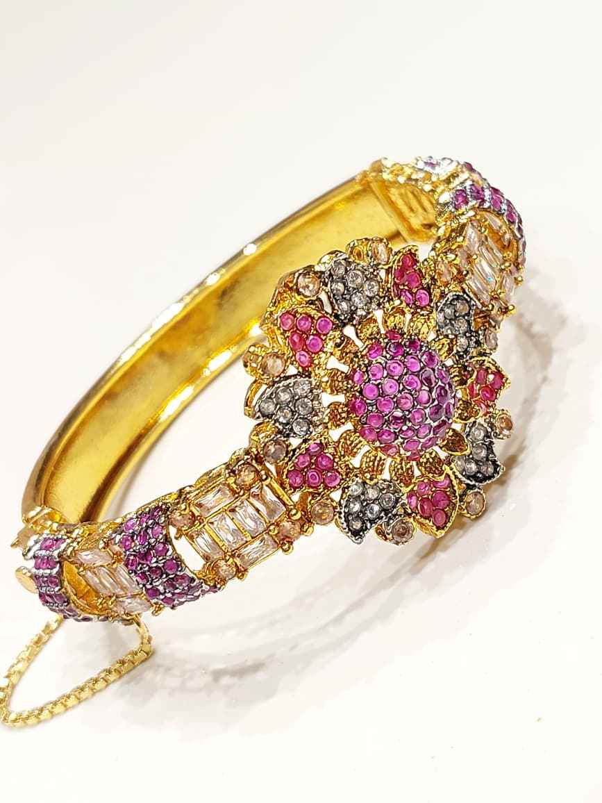 Majestic Royal Bloom Bangle for Women
