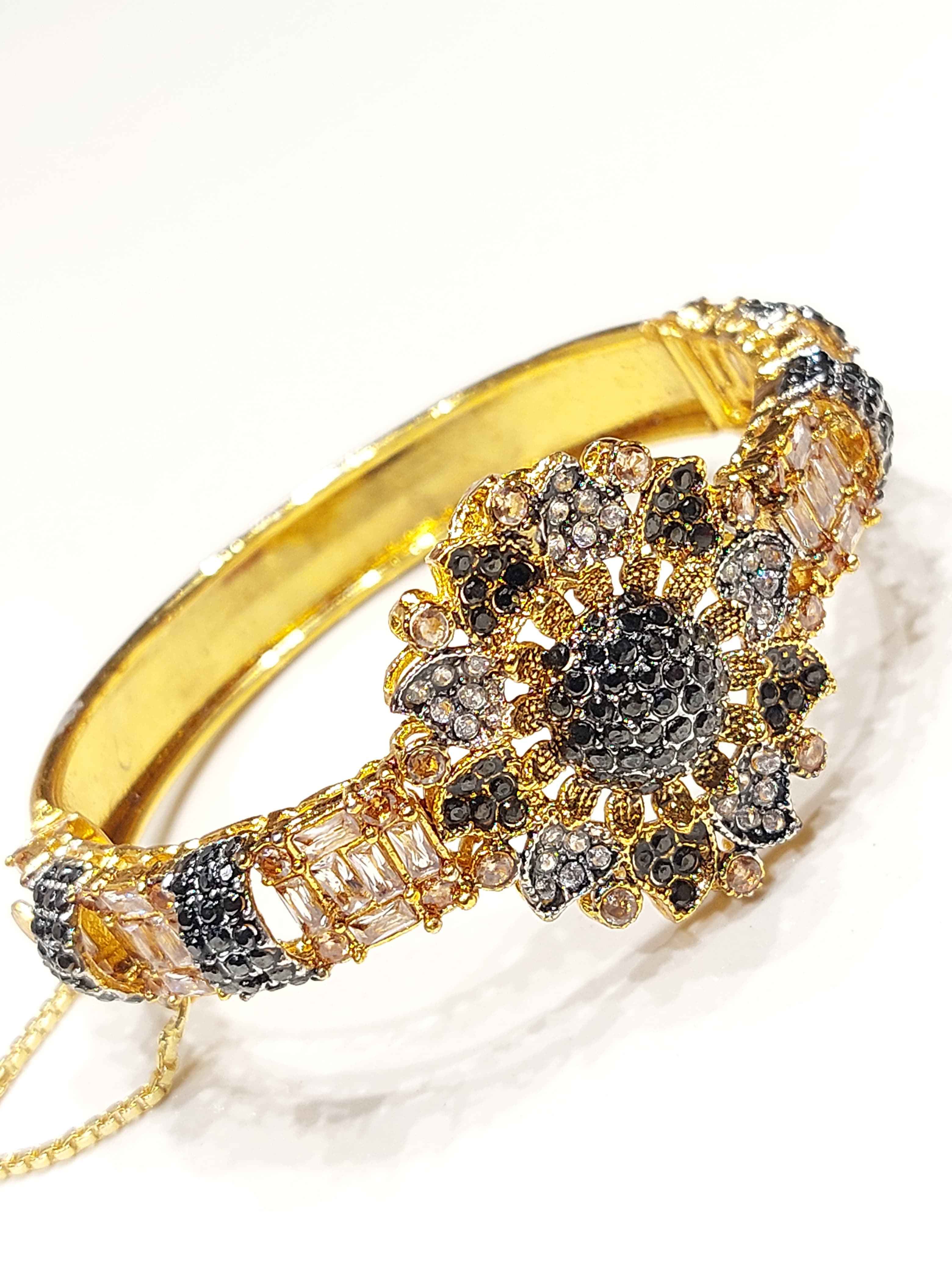 Majestic Royal Bloom Bangle for Women