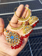 Majestic Radiant Chandbali Earrings for Women