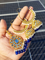 Majestic Radiant Chandbali Earrings for Women