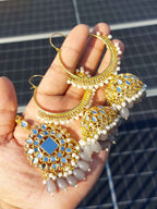 Majestic Radiant Chandbali Earrings for Women