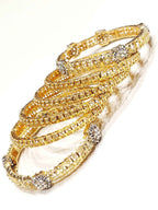 Majestic Golden Grace Bracelet for Women