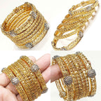 Majestic Golden Grace Bracelet for Women
