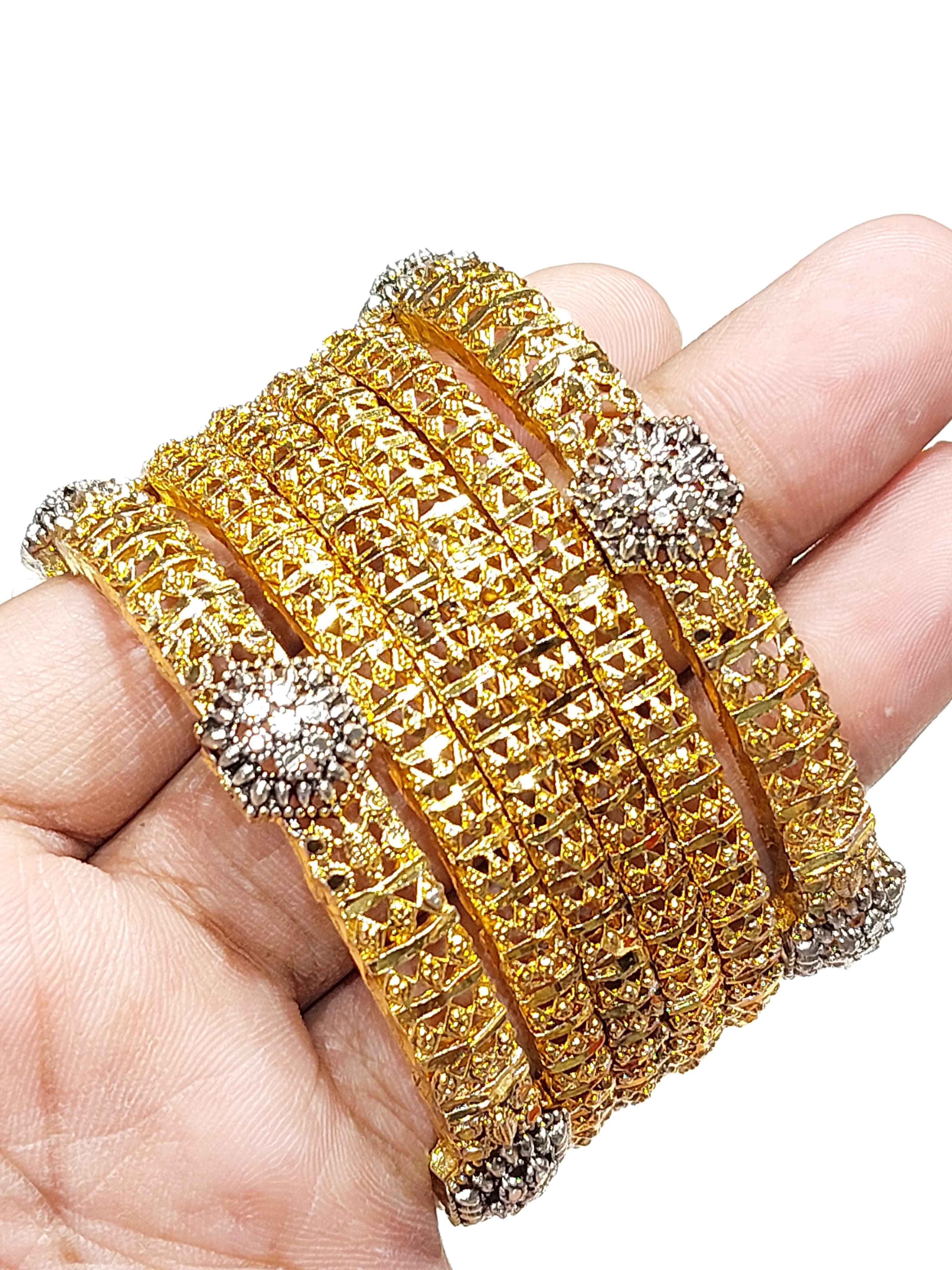 Majestic Golden Grace Bracelet for Women