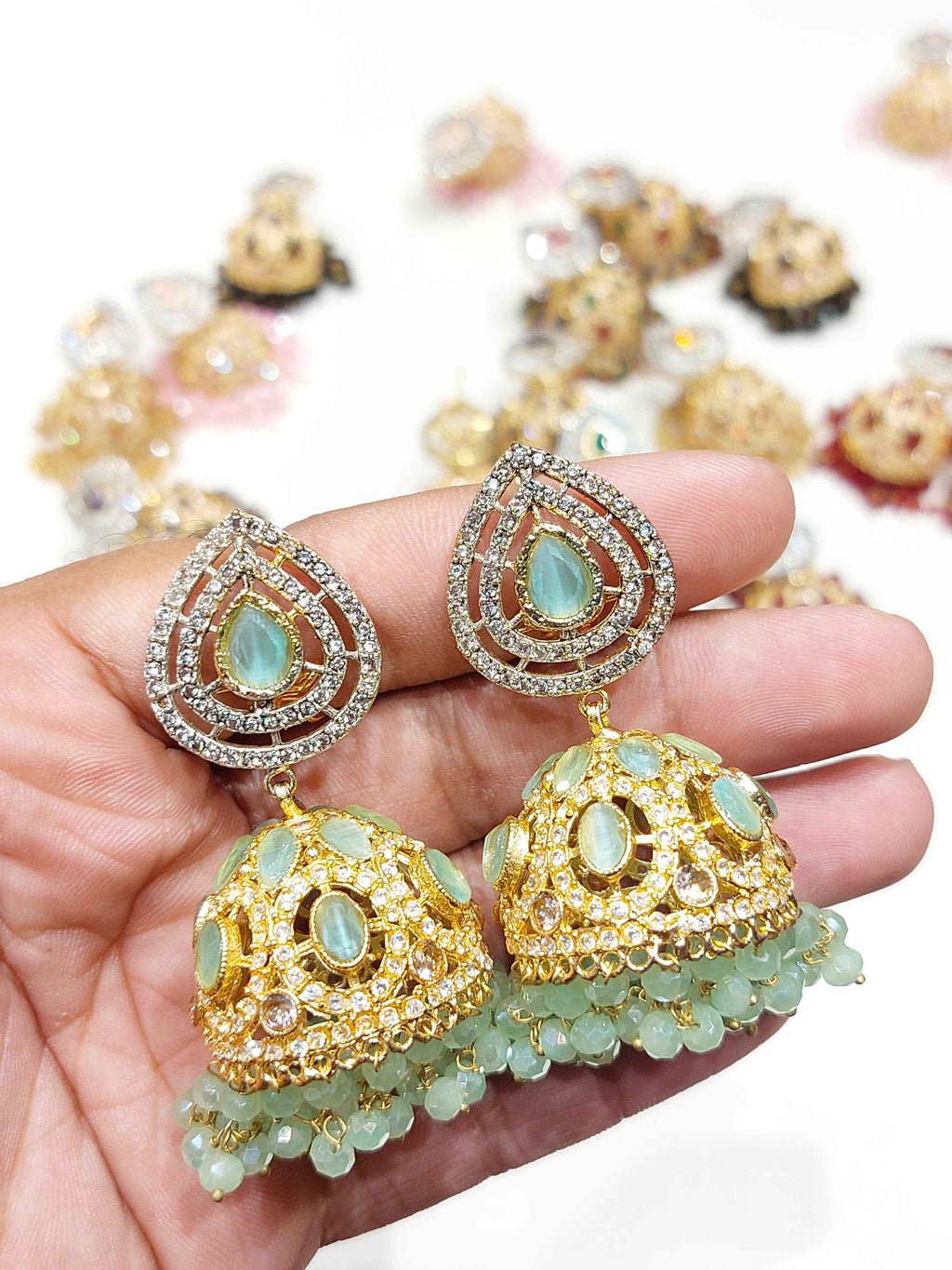 Majesty's Twilight Teardrop Earrings for Women