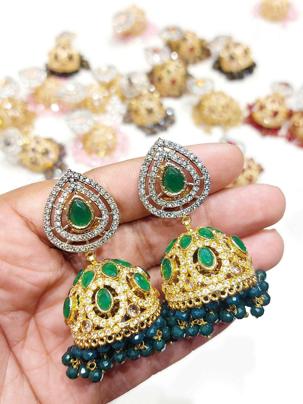 Majesty's Twilight Teardrop Earrings for Women