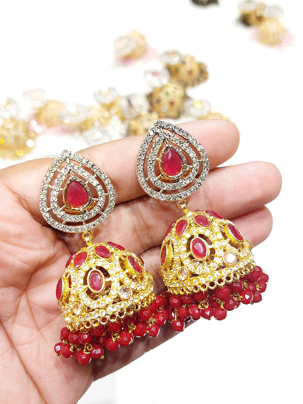 Majesty's Twilight Teardrop Earrings for Women