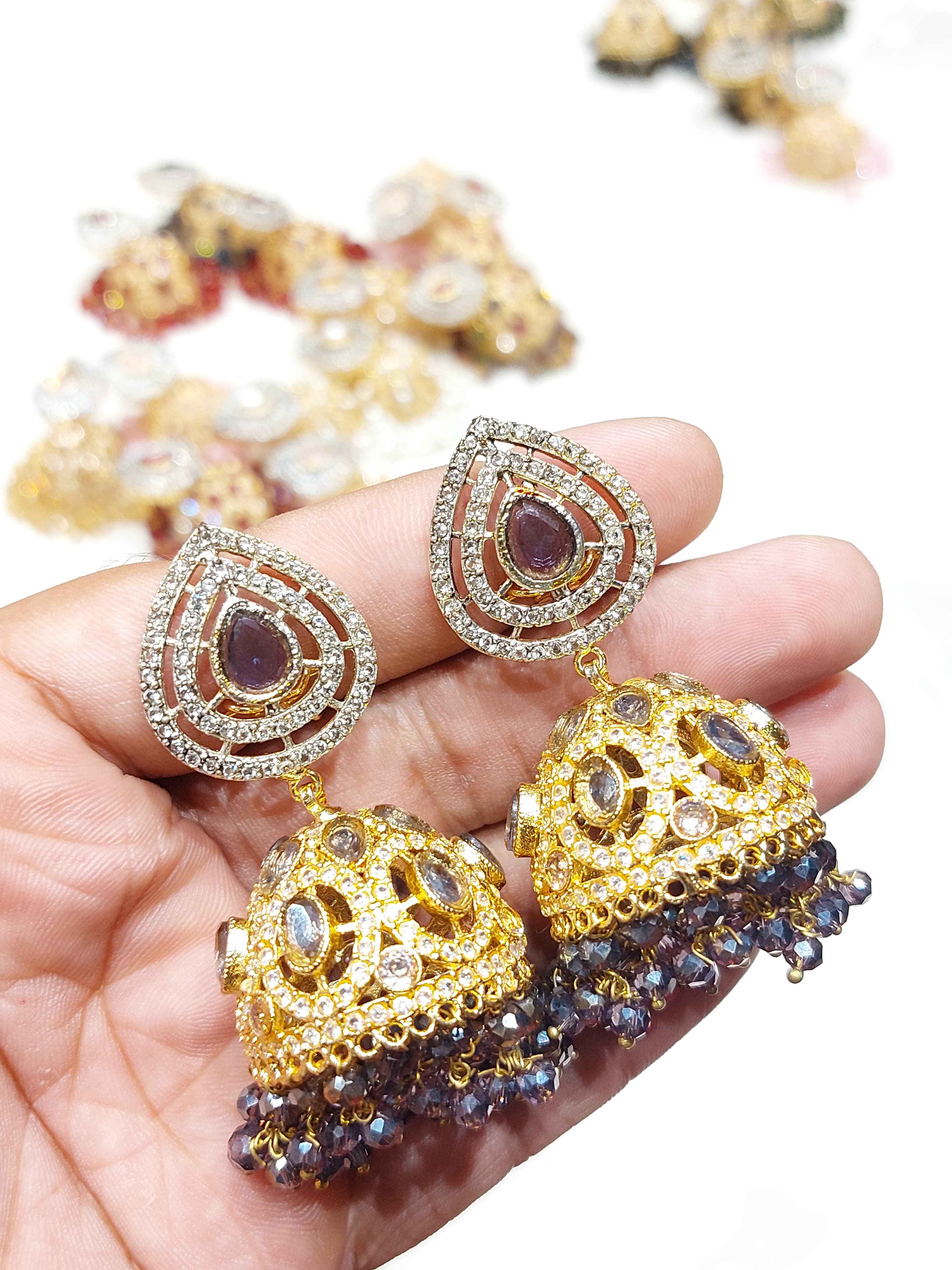 Majesty's Twilight Teardrop Earrings for Women