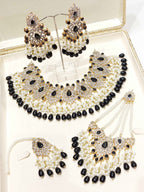 Majestic Allure – Luxury Crystal & Pearl Jewelry Set