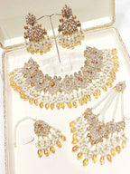 Majestic Allure – Luxury Crystal & Pearl Jewelry Set