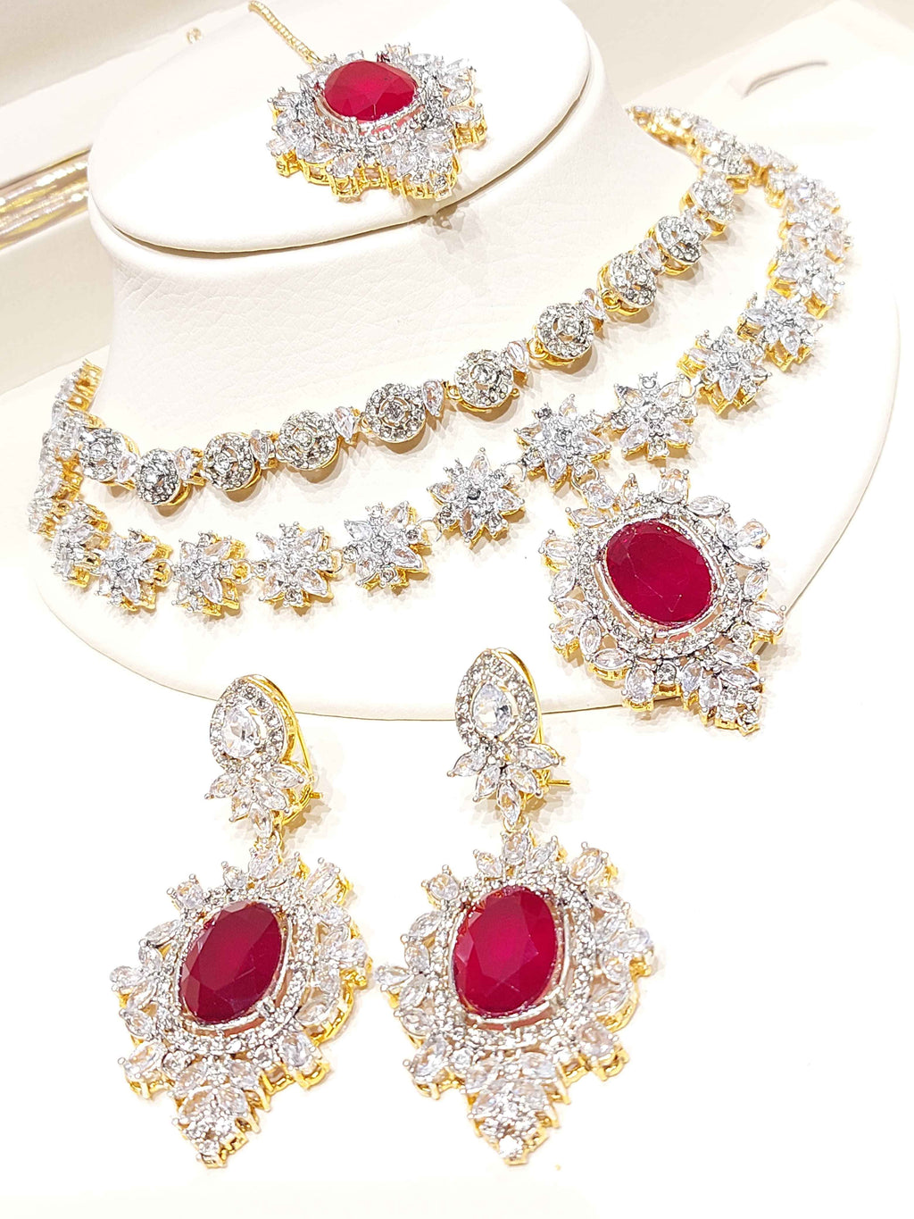 Majestic Mughal Multi-Stone Set for Women