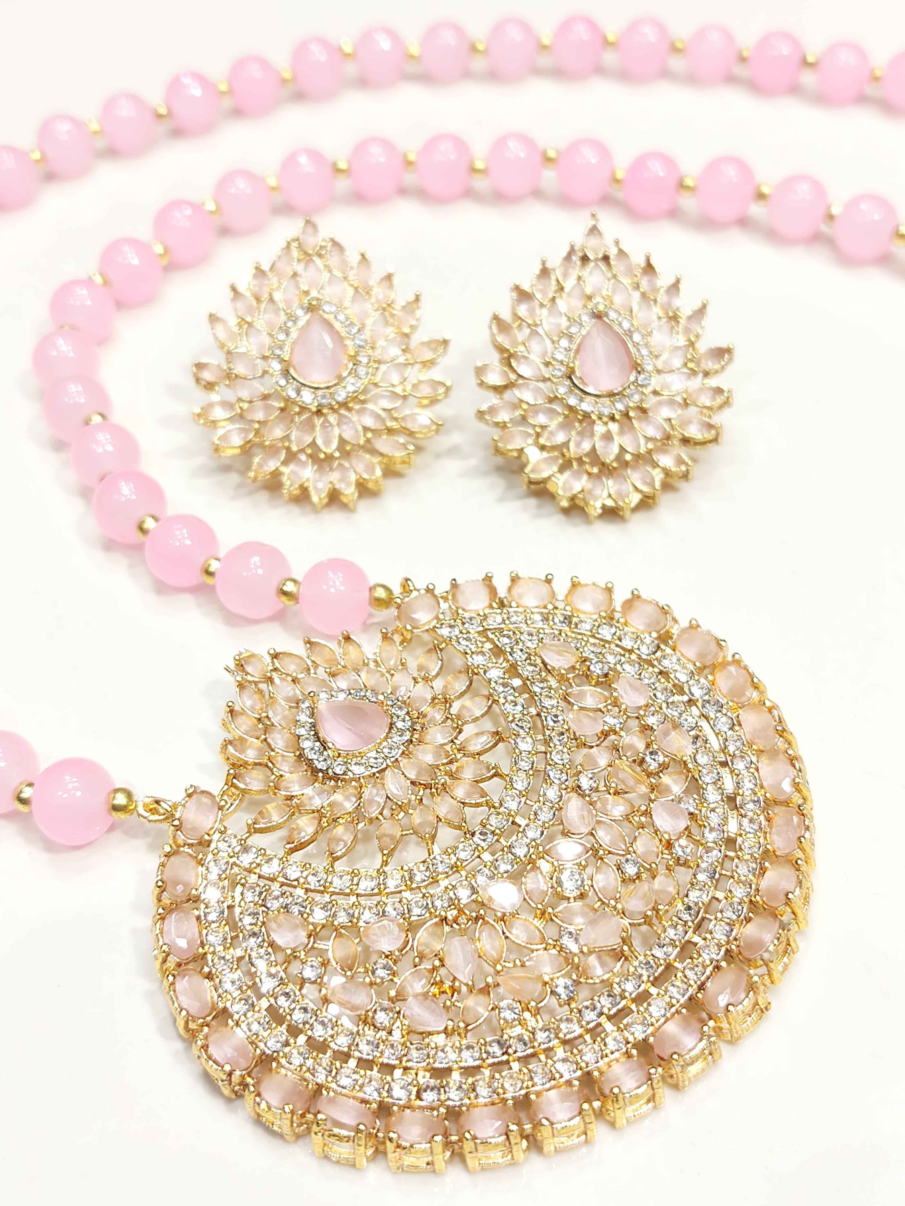 Majestic Opulent Pearl Drop Set for Women