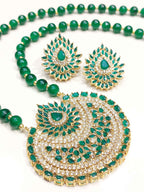 Majestic Opulent Pearl Drop Set for Women