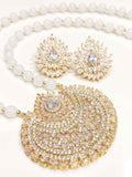 Majestic Opulent Pearl Drop Set for Women