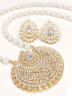 Majestic Opulent Pearl Drop Set for Women