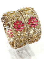 Enchanted Royal Blossom Kada for Women