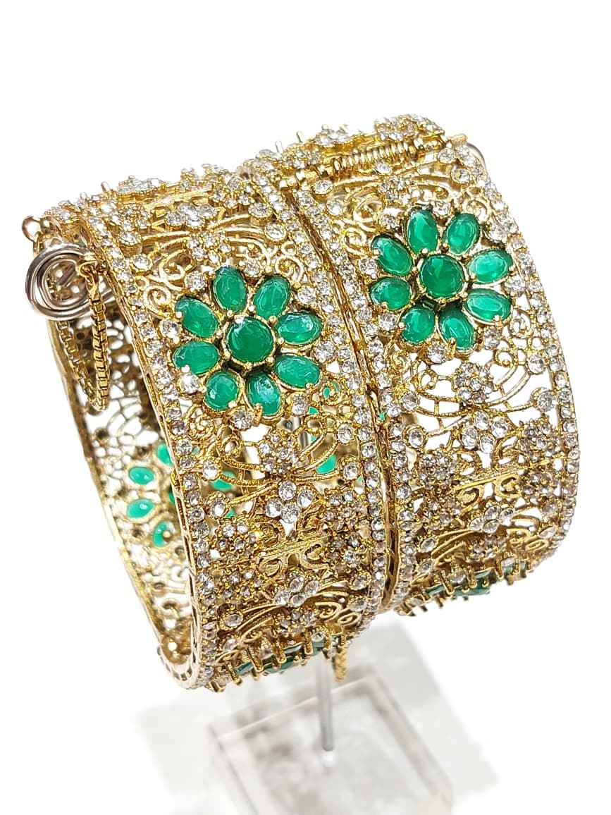 Enchanted Royal Blossom Kada for Women