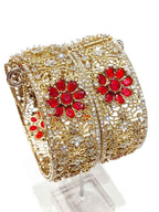 Enchanted Royal Blossom Kada for Women