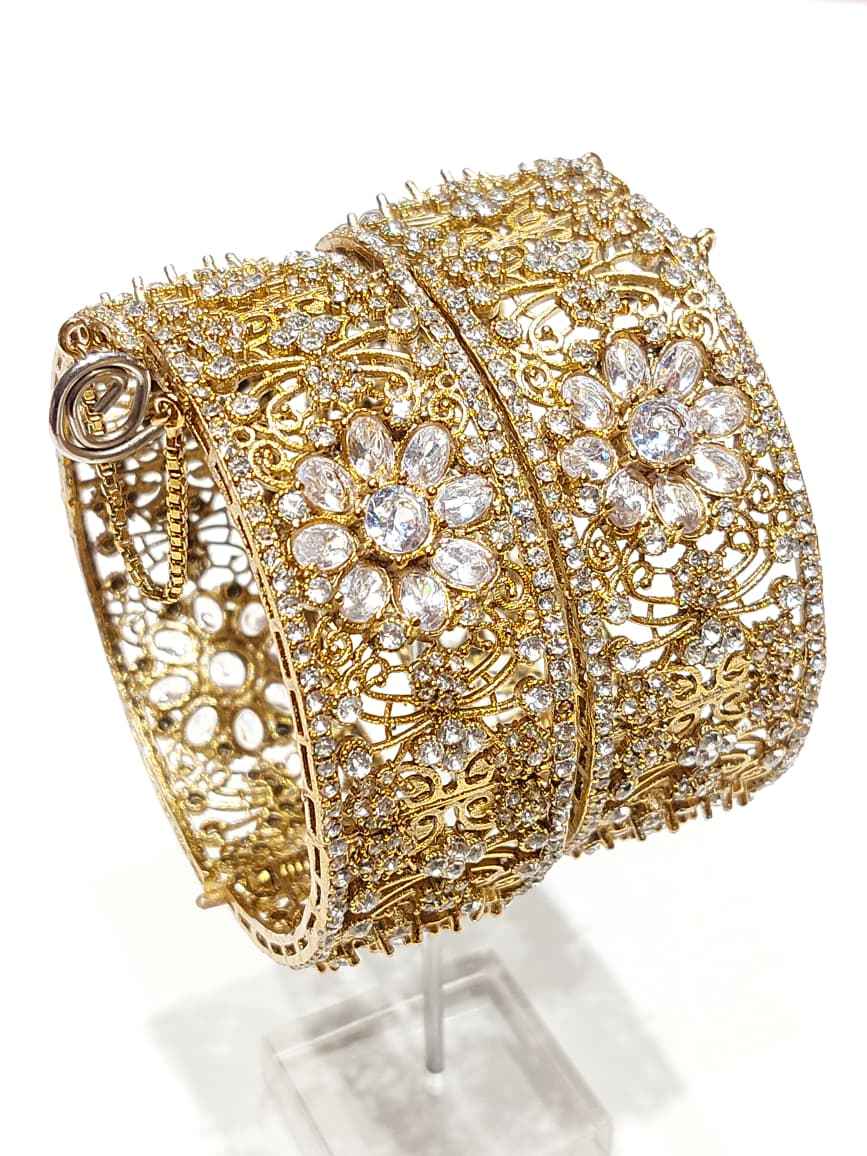 Enchanted Royal Blossom Kada for Women