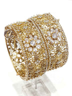 Enchanted Royal Blossom Kada for Women