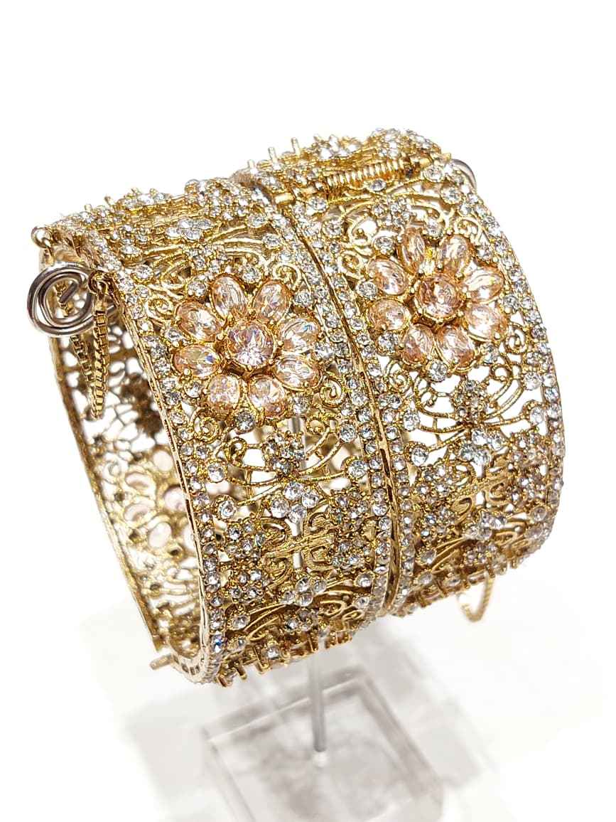 Enchanted Royal Blossom Kada for Women