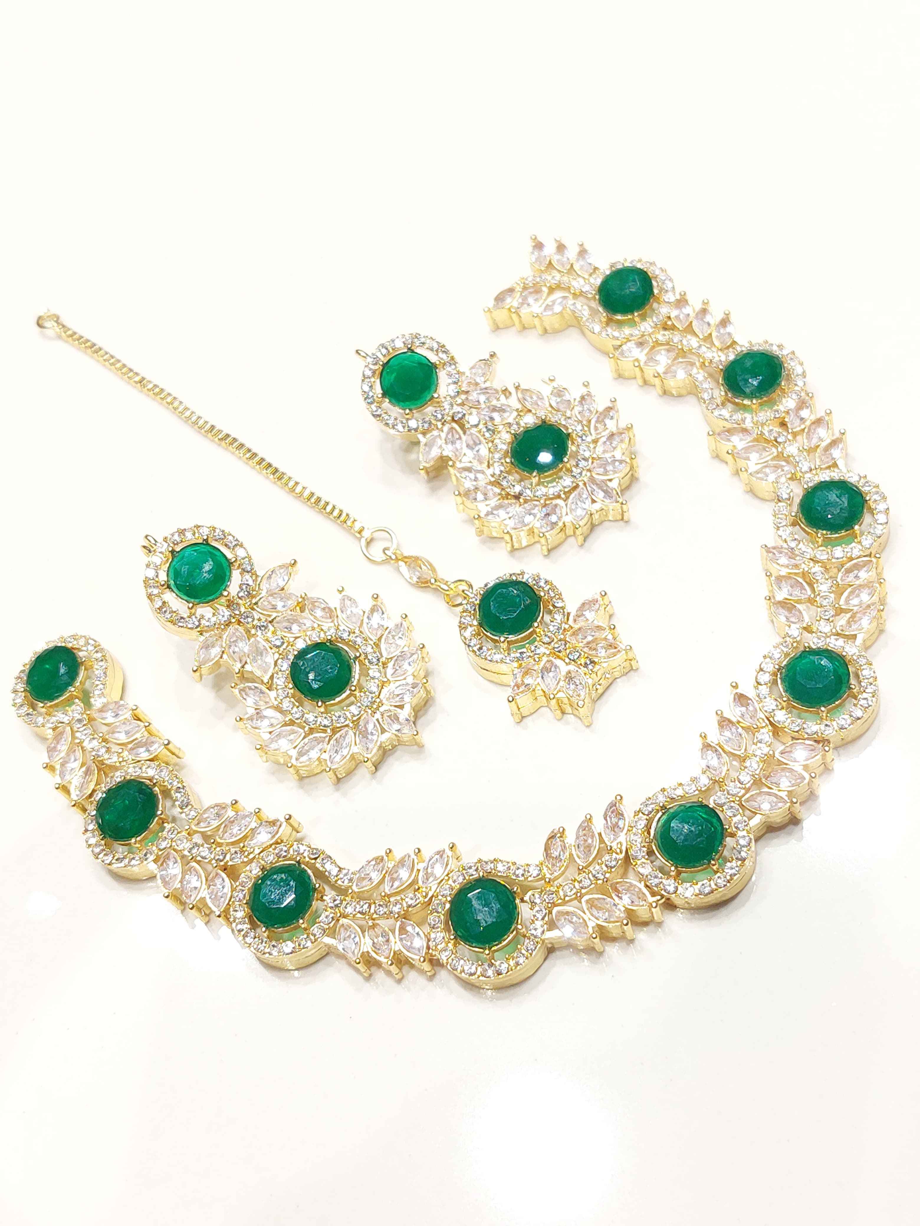 Premium Stone Jewelry Set – Timeless Elegance