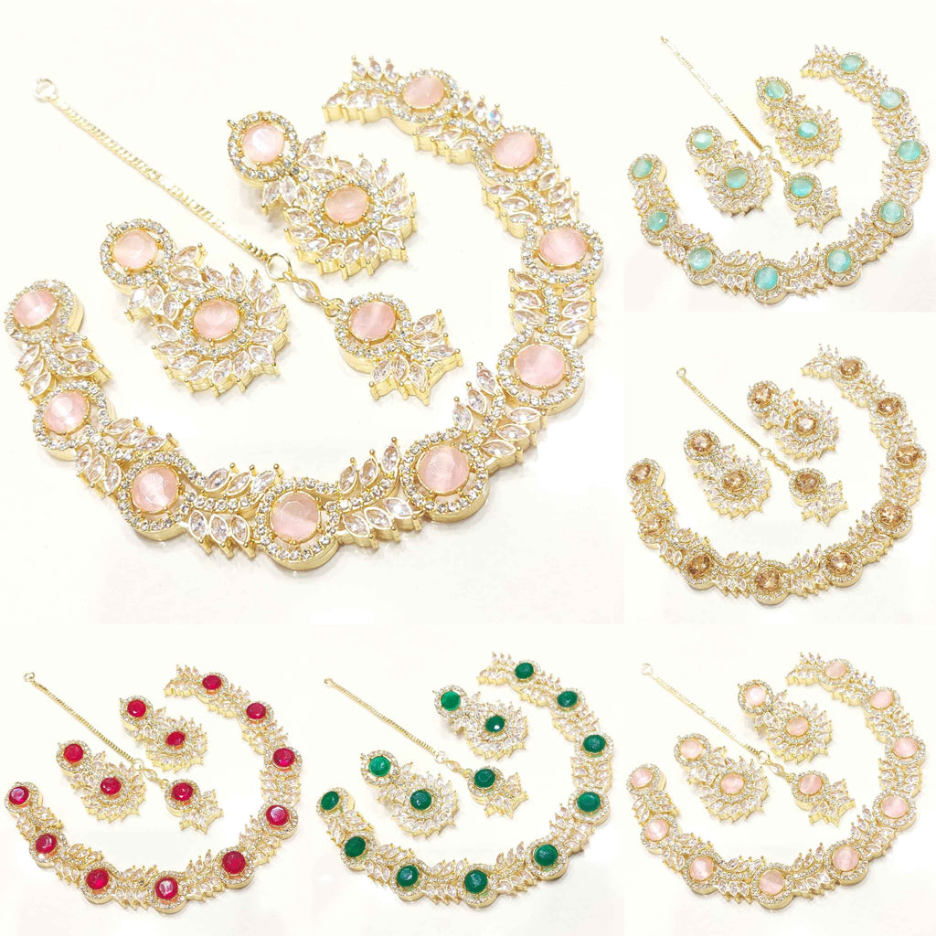 Premium Stone Jewelry Set – Timeless Elegance