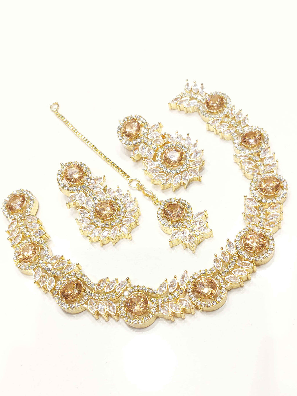 Premium Stone Jewelry Set – Timeless Elegance