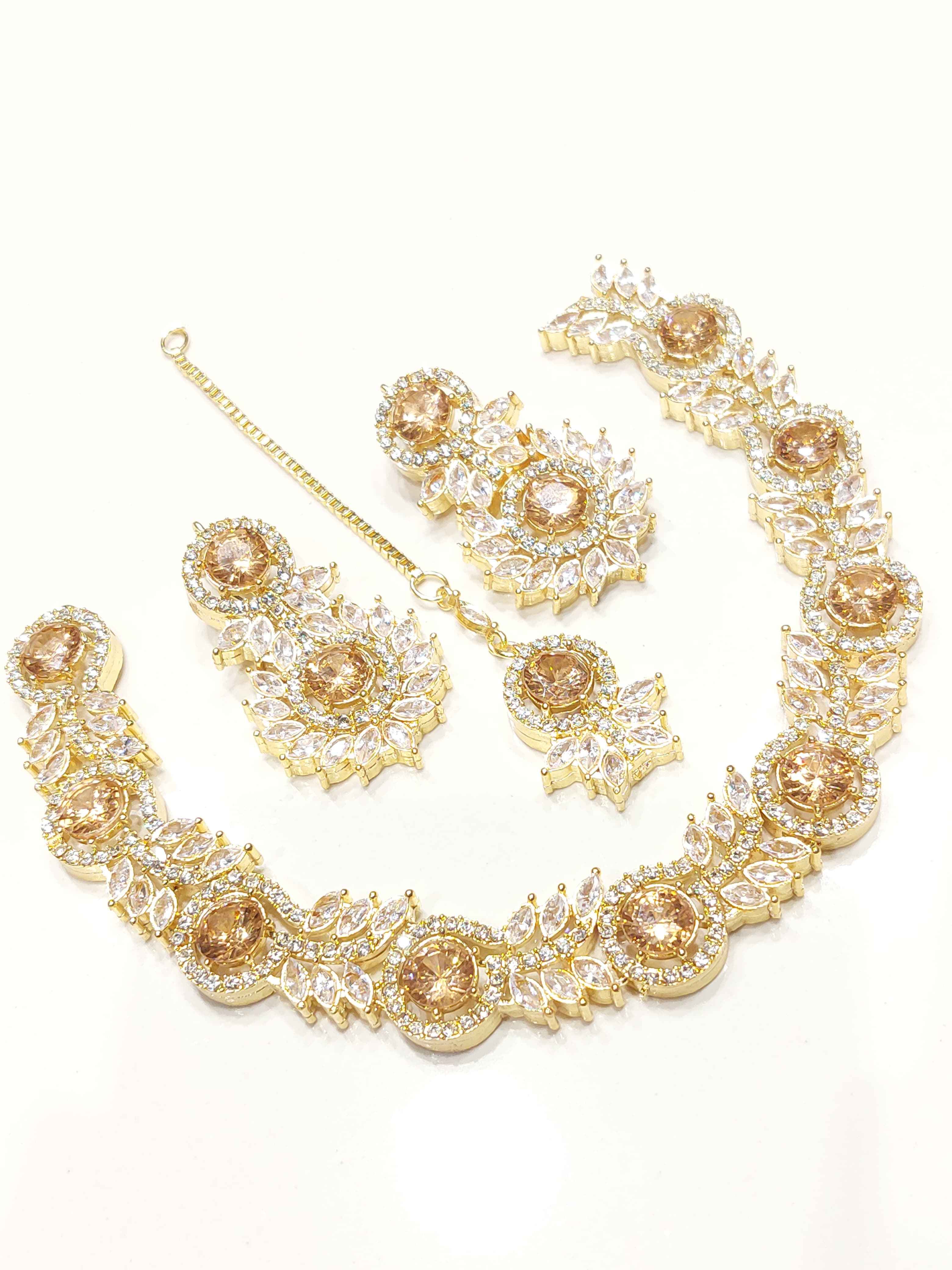 Premium Stone Jewelry Set – Timeless Elegance