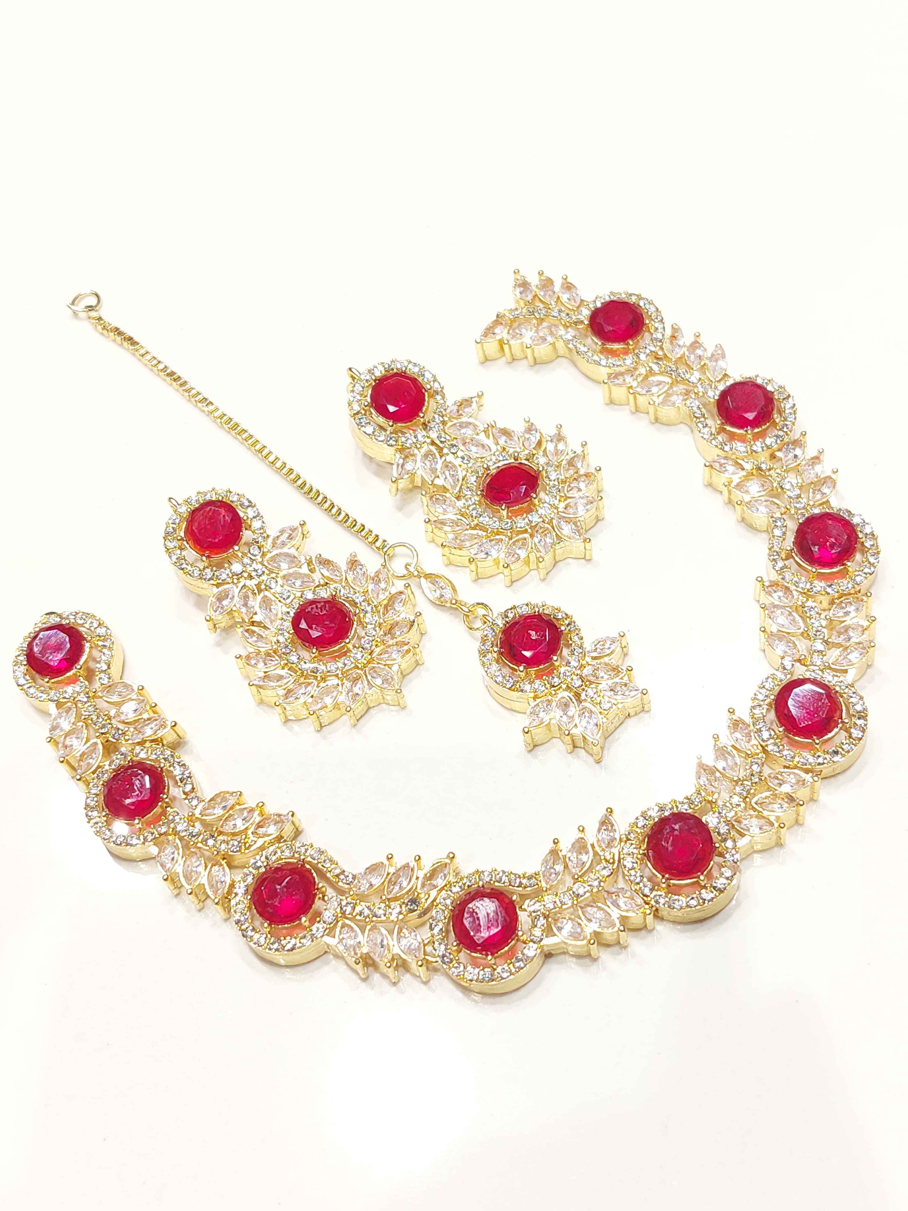 Premium Stone Jewelry Set – Timeless Elegance