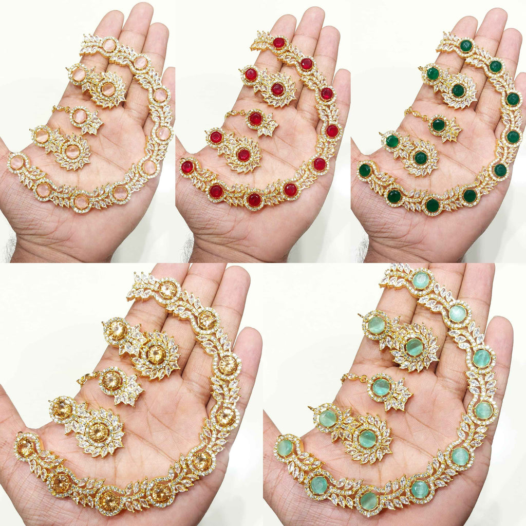 Premium Stone Jewelry Set – Timeless Elegance