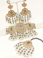 Majestic Pearl-Dipped Choker Set for Women