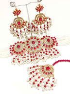 Majestic Pearl-Dipped Choker Set for Women