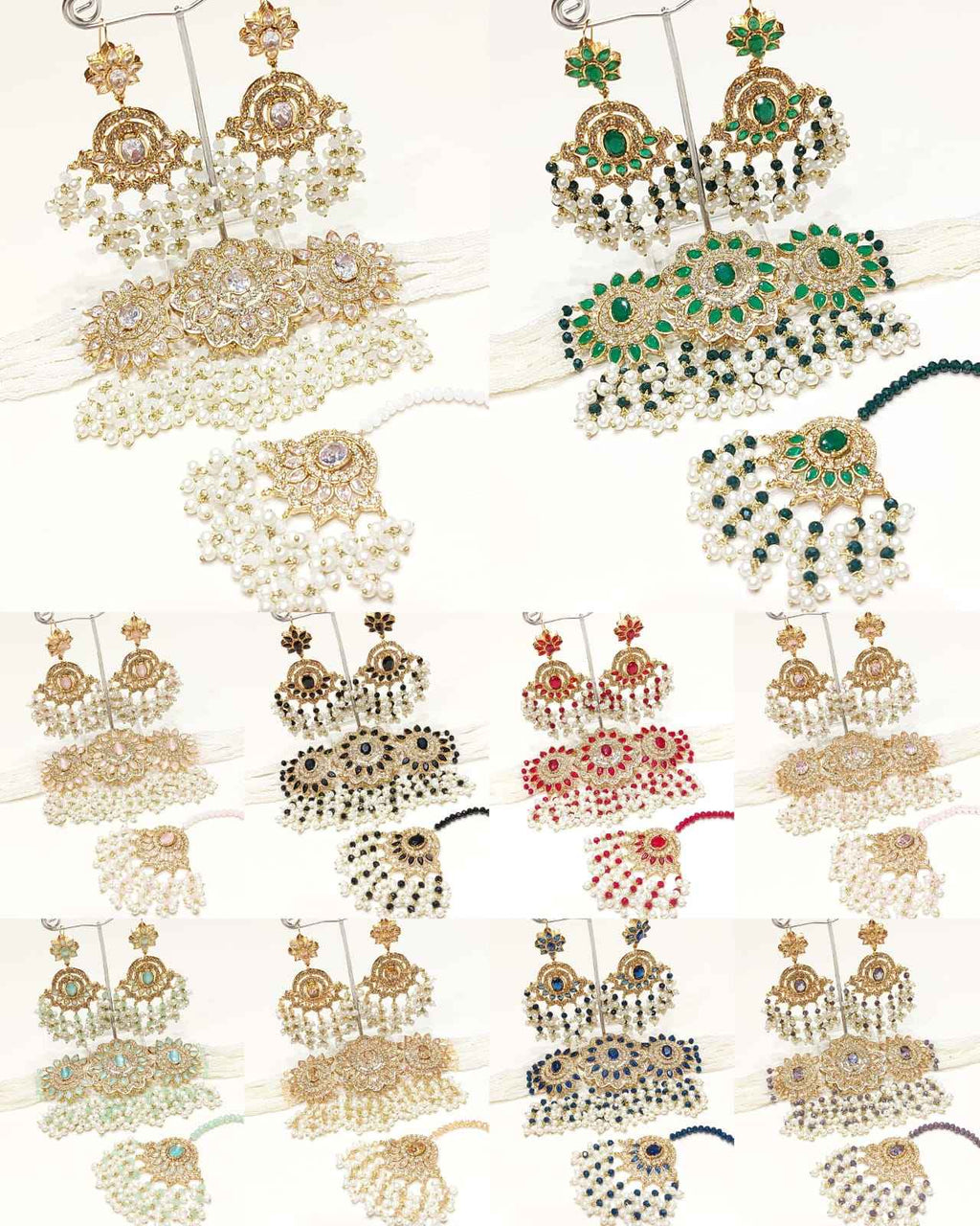 Majestic Pearl-Dipped Choker Set for Women