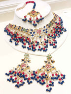 Majestic Multi-Color Beaded Grand Set for Women
