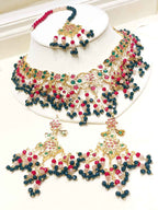 Majestic Multi-Color Beaded Grand Set for Women