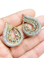 Premium Leaf-Design Studs – Elegant Everyday Wear