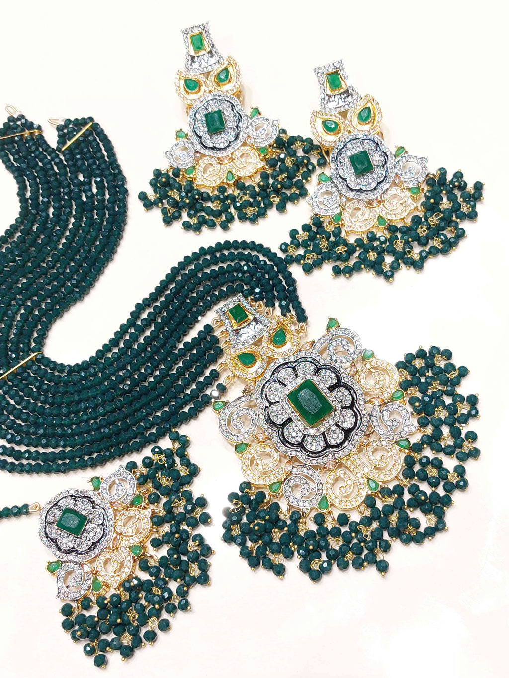 Majestic Multi-Strand Necklace Set for Women