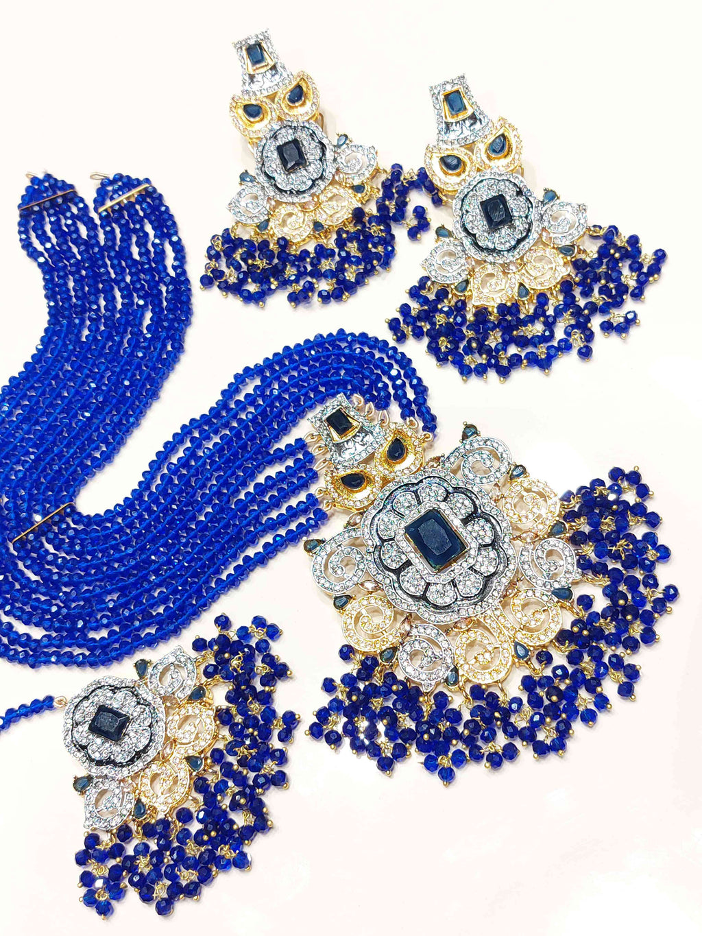 Majestic Multi-Strand Necklace Set for Women