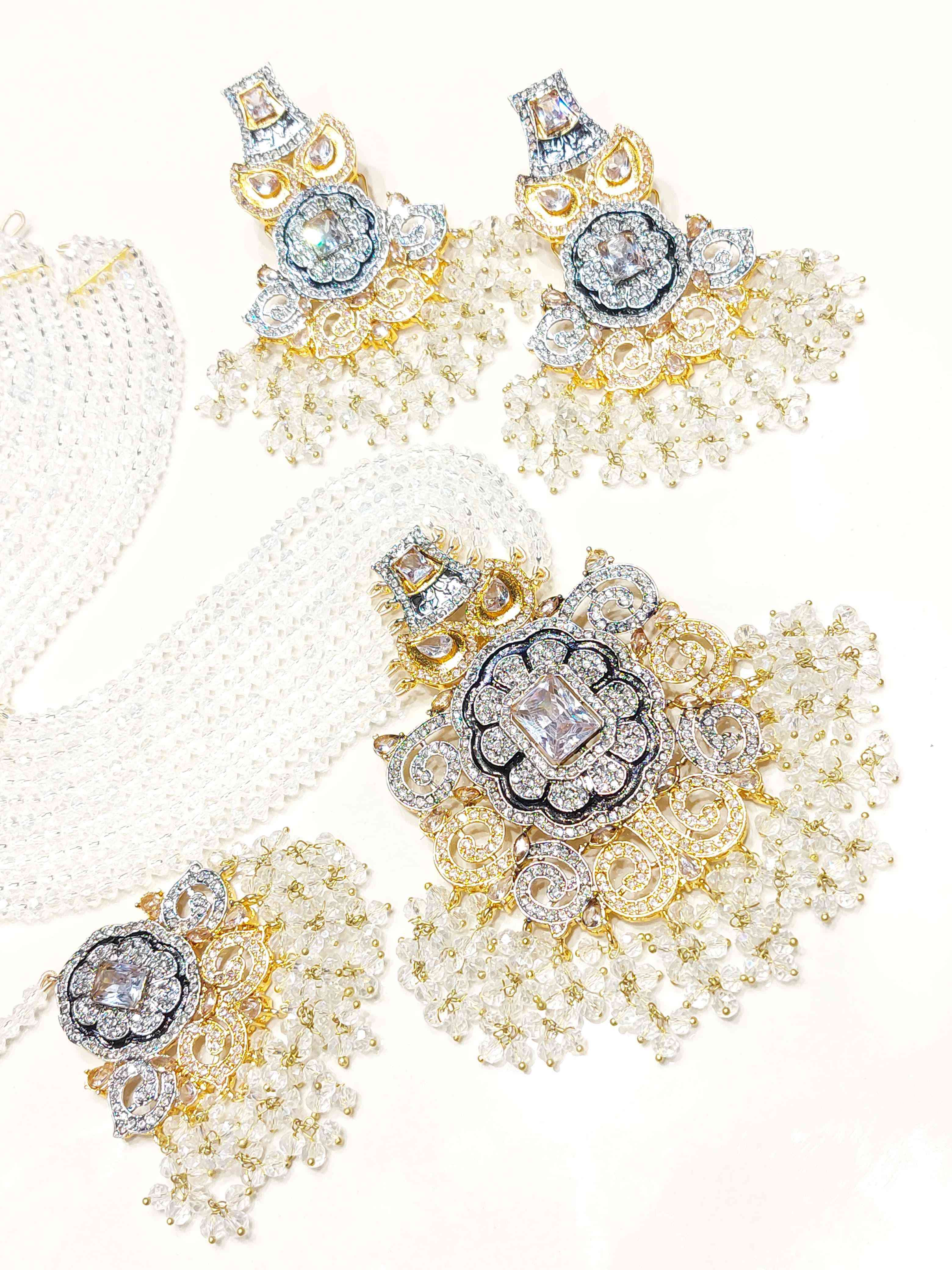 Majestic Multi-Strand Necklace Set for Women