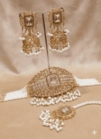 Majestic Pearl Charm Jewelry Set for Women