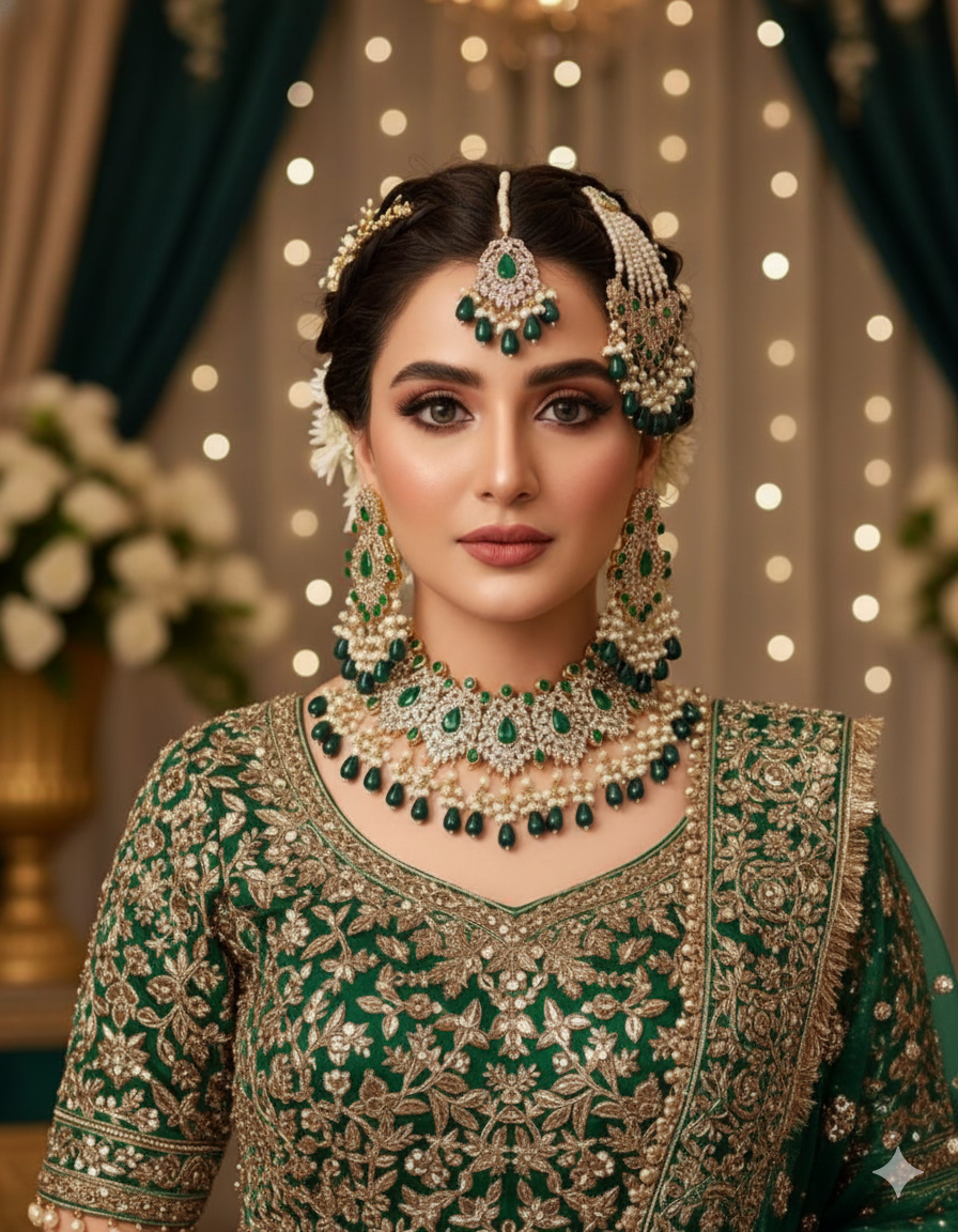 Majestic Allure – Luxury Crystal & Pearl Jewelry Set